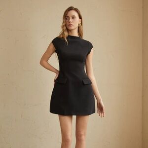 Commense Elegant A-line Mini Dress